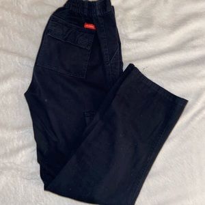Black cargo pants